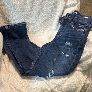 Old Navy Dark Blue Boyfriend Jeans